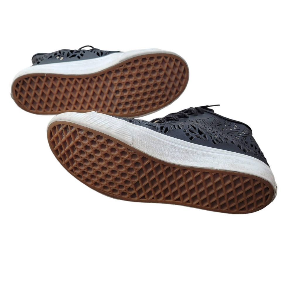 Vans Sk8-Hi Decon Leaves/Black Ankle-High Leather Sneaker Women's US 7.5 - Picture 7 of 8